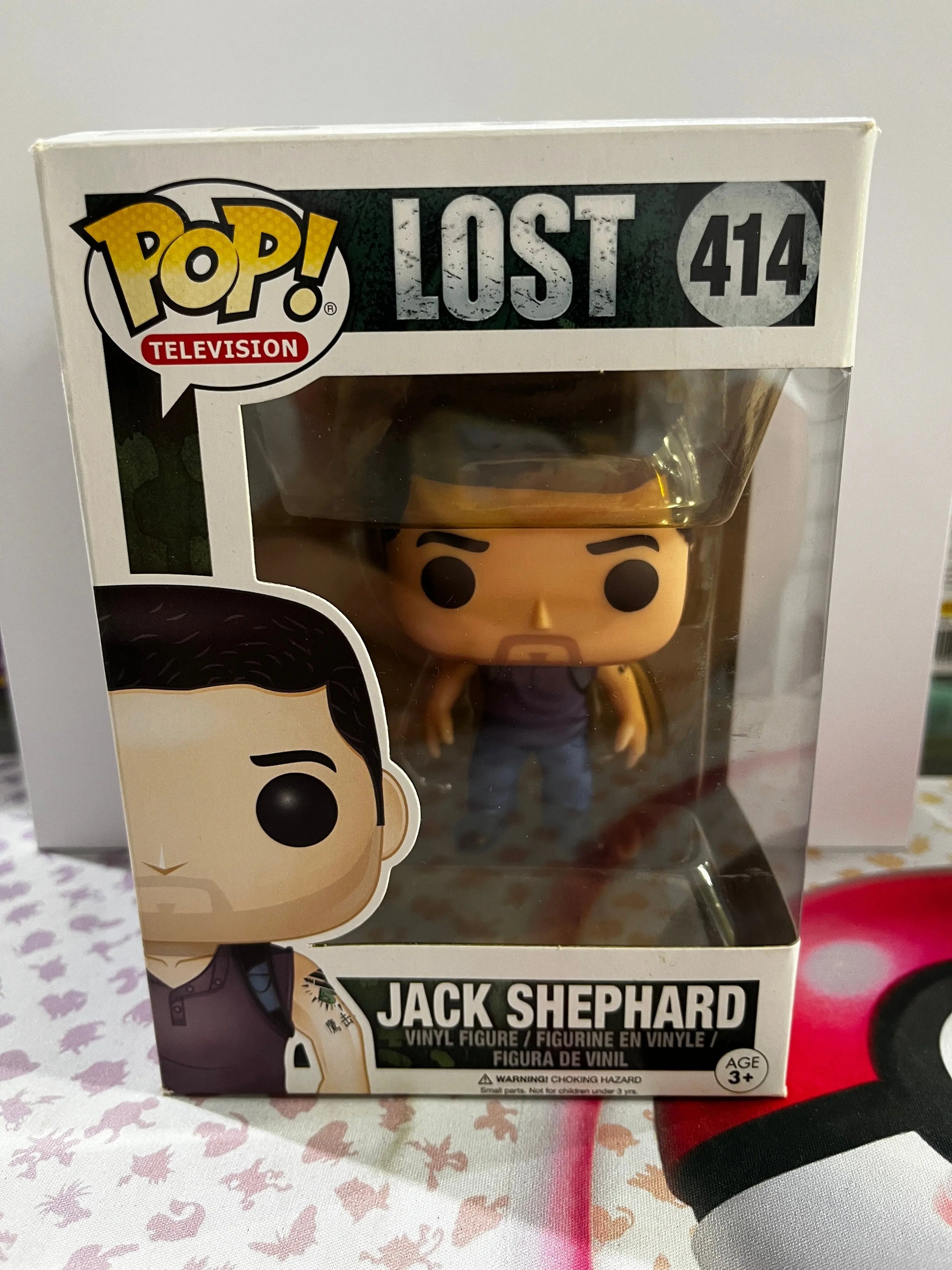 Funko Pop Vinyl Television Lost Jack Shephard #414 FRENLY BRICKS - Open 7 Days