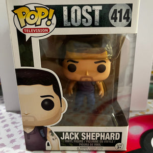 Funko Pop Vinyl Television Lost Jack Shephard #414 FRENLY BRICKS - Open 7 Days