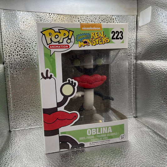 Funko Pop Aaahh Real Monsters Oblina #223 Vinyl Figure Nickelodeon FRENLY BRICKS - Open 7 Days