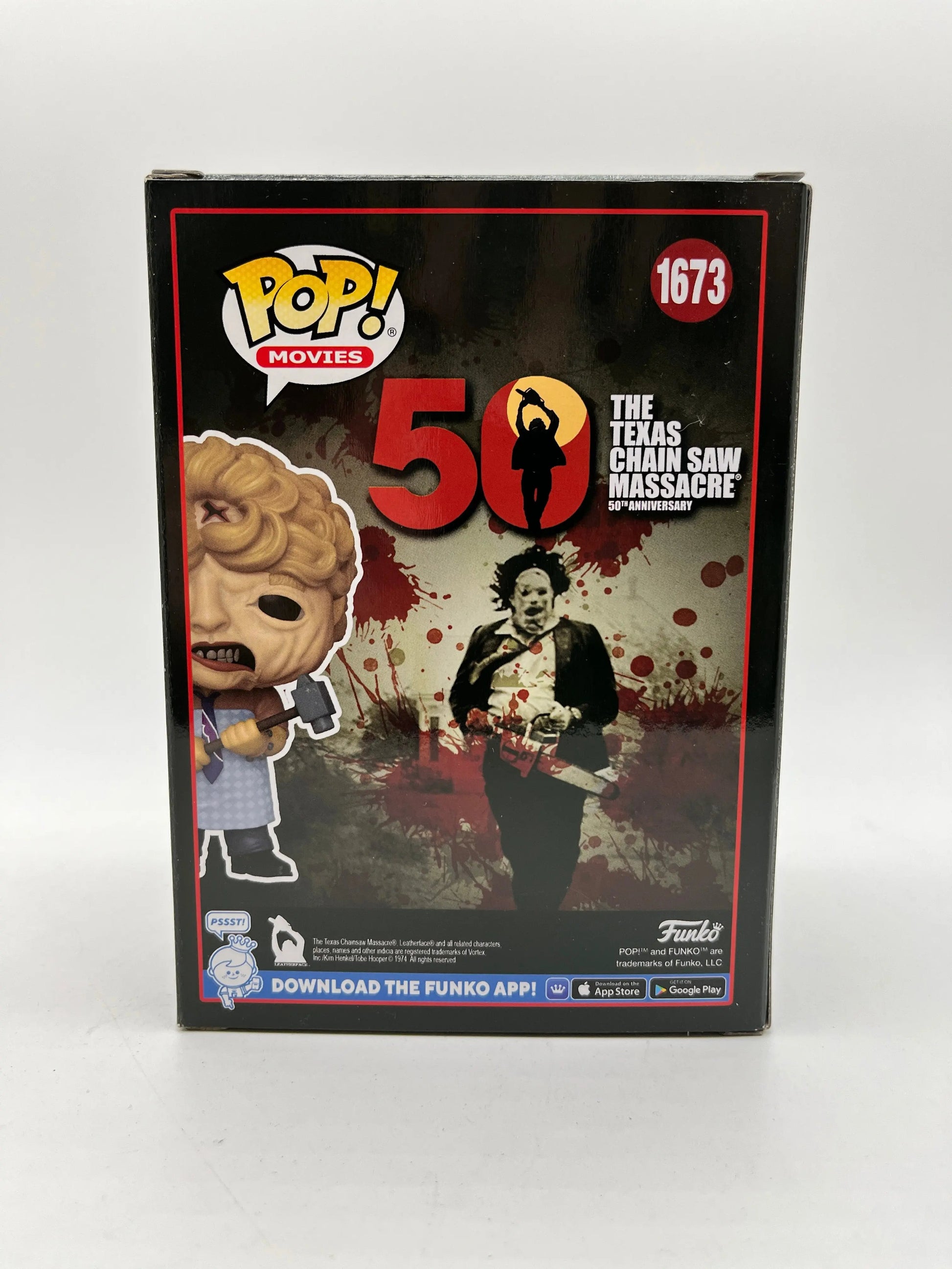 Funko POP! Movies - The Chain Saw Massacre Leatherface #1673 FRENLY BRICKS - Open 7 Days