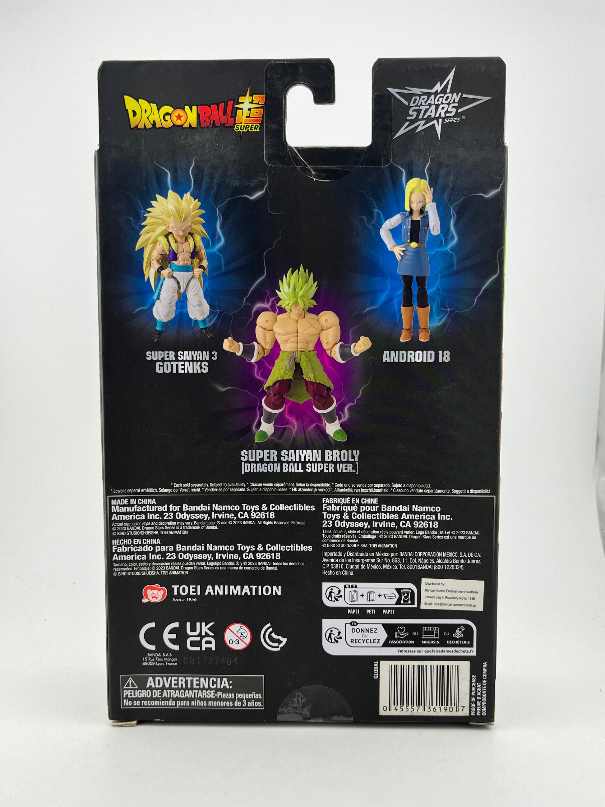 Dragon Ball Super Dragon Stars Super Saiyan Broly Figure - Sealed FRENLY BRICKS - Open 7 Days