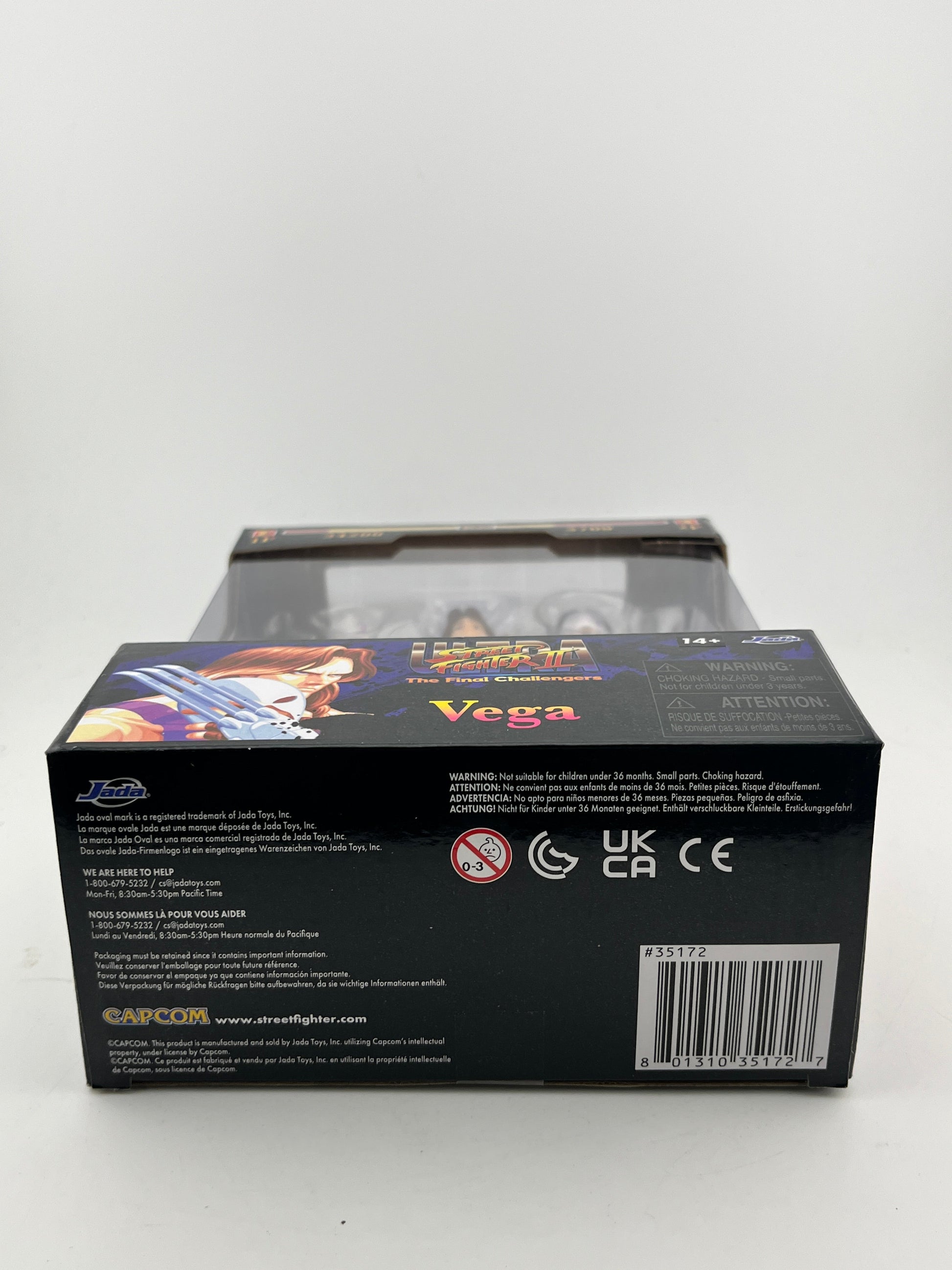 Street Fighter II The Final Challengers - Vega 6 inch Action Figure FRENLY BRICKS - Open 7 Days