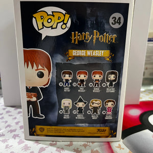 Funko Pop Vinyl Harry Potter George Weasley #34 FRENLY BRICKS - Open 7 Days