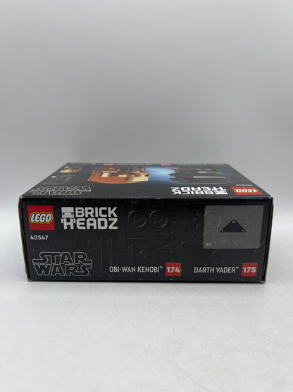 LEGO BRICKHEADZ: Obi-Wan Kenobi & Darth Vader (40547) FRENLY BRICKS - Open 7 Days