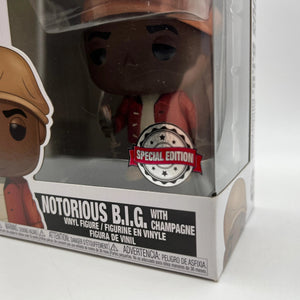 Funko POP! Rocks The Notorious B.I.G. With Champagne #153 Special Edition FRENLY BRICKS - Open 7 Days