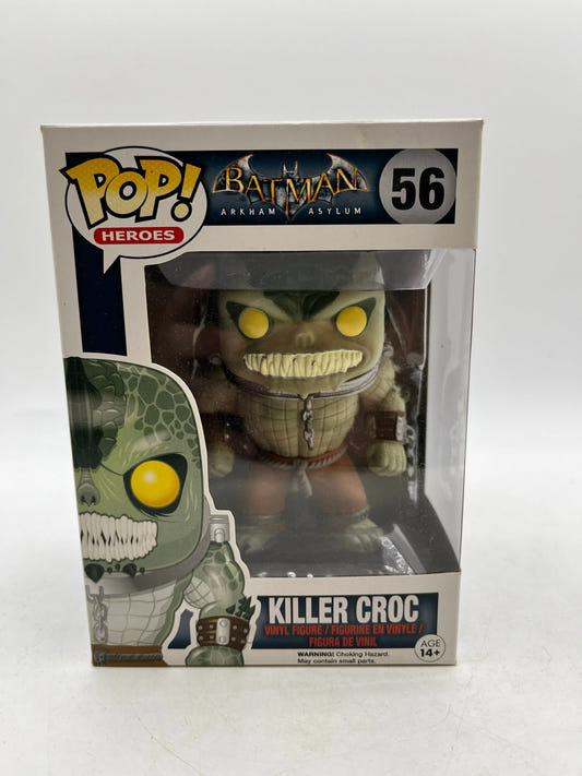 Funko POP! Heroes - Batman Arkham Asylum - Killer Croc #56 - Vinyl Collectable FRENLY BRICKS - Open 7 Days