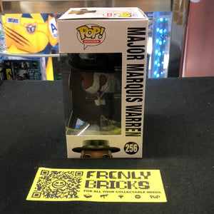 Funko Pop! Movies Hateful Eight #256 MAJOR MARQUIS WARREN Vinyl Figure FRENLY BRICKS - Open 7 Days