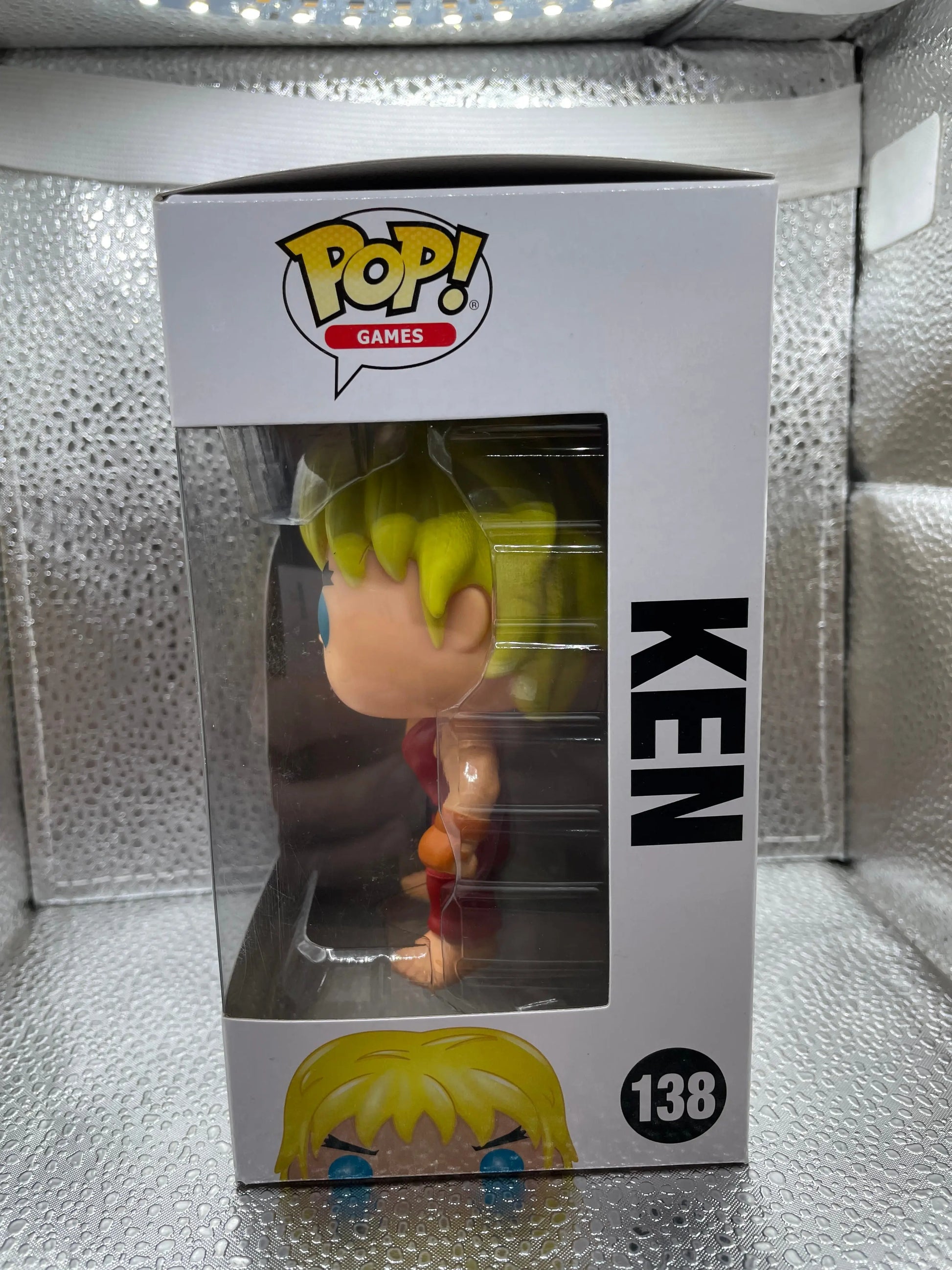 Funko Pop! Games Street Fighter Ken #138 Vinyl Figure FRENLY BRICKS - Open 7 Days