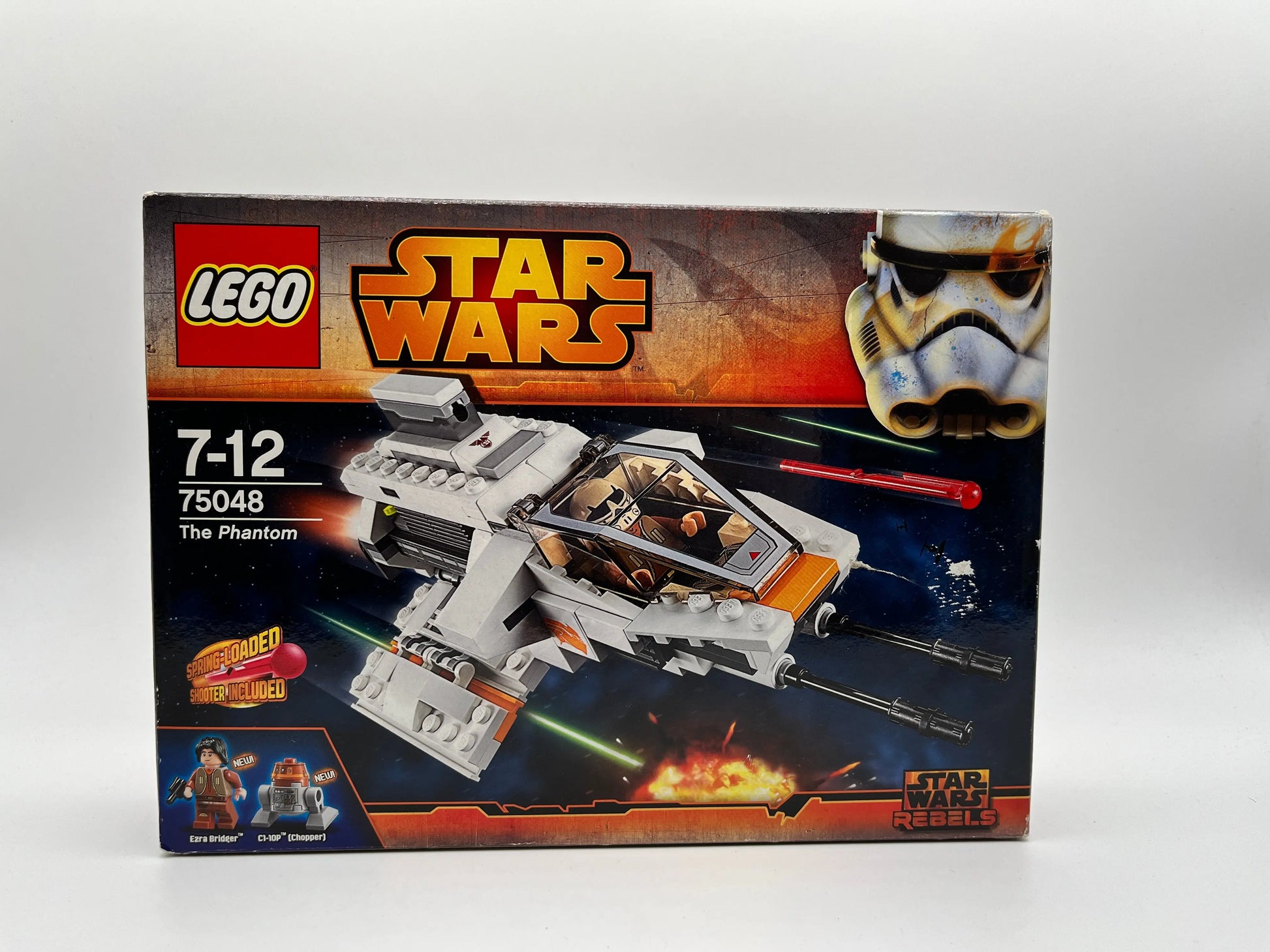 Lego Star Wars Rebels 75053 The Ghost - Not Sealed + 75048 The Phantom - Sealed Black Hair Kanan Jarrus FRENLY BRICKS - Open 7 Days