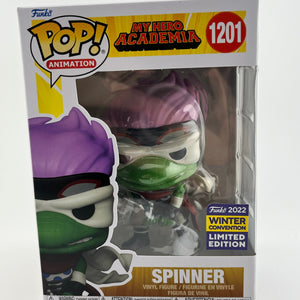 Funko POP! Animation My Hero Academia - Spinner #1201 - 2022 Winter Convention Limited Edition FRENLY BRICKS - Open 7 Days