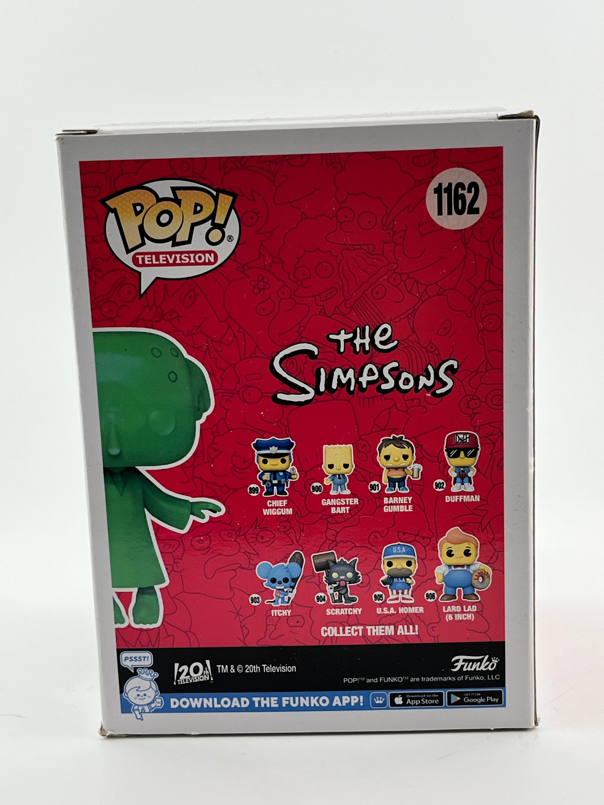 Funko POP! Television the Simpsons - Glowing Mr. Burns #1162 - Glow Chase Edition Special Edition FRENLY BRICKS - Open 7 Days