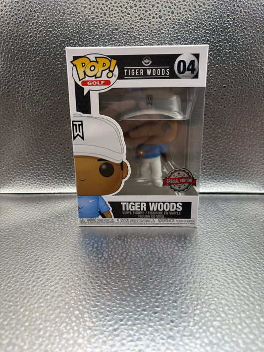 FUNKO Pop Vinyl Tiger Woods #04 FRENLY BRICKS - Open 7 Days
