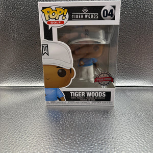 FUNKO Pop Vinyl Tiger Woods #04 FRENLY BRICKS - Open 7 Days