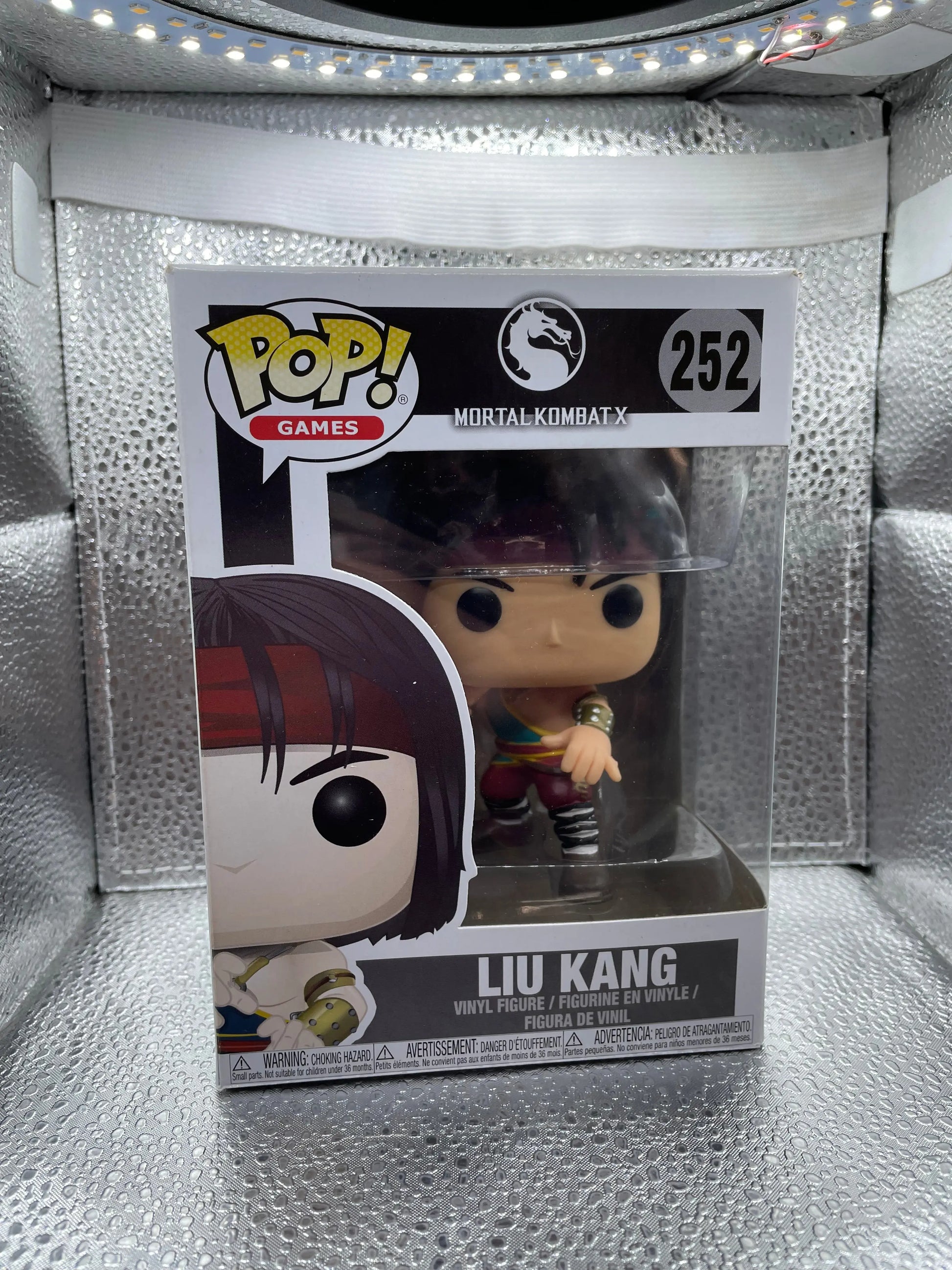 Funko Pop! Games Mortal Kombat X - Liu Kang Vinyl Figure #252 FRENLY BRICKS - Open 7 Days