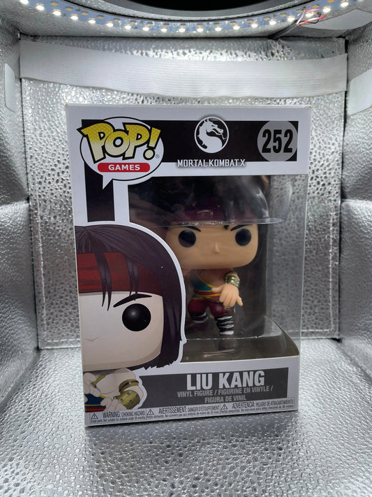 Funko Pop! Games Mortal Kombat X - Liu Kang Vinyl Figure #252 FRENLY BRICKS - Open 7 Days