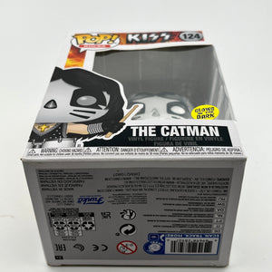 Funko POP! Rocks Kiss - The Catman #124 - Glow In The Dark - Vinyl Collectable FRENLY BRICKS - Open 7 Days