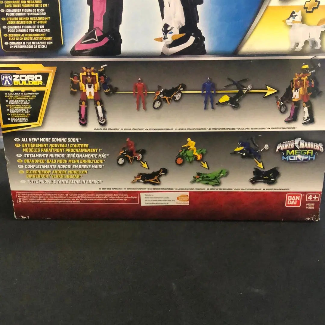 2017 Power Rangers DX NINJA STEEL DELUXE MEGAZORD 5 Zords FRENLY BRICKS - Open 7 Days