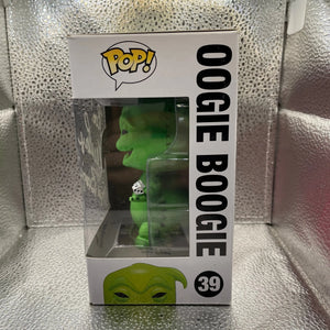 FUNKO POP - Disney  - Oogie Boogie - 39 - Signed Ken Page With Certificate FRENLY BRICKS - Open 7 Days