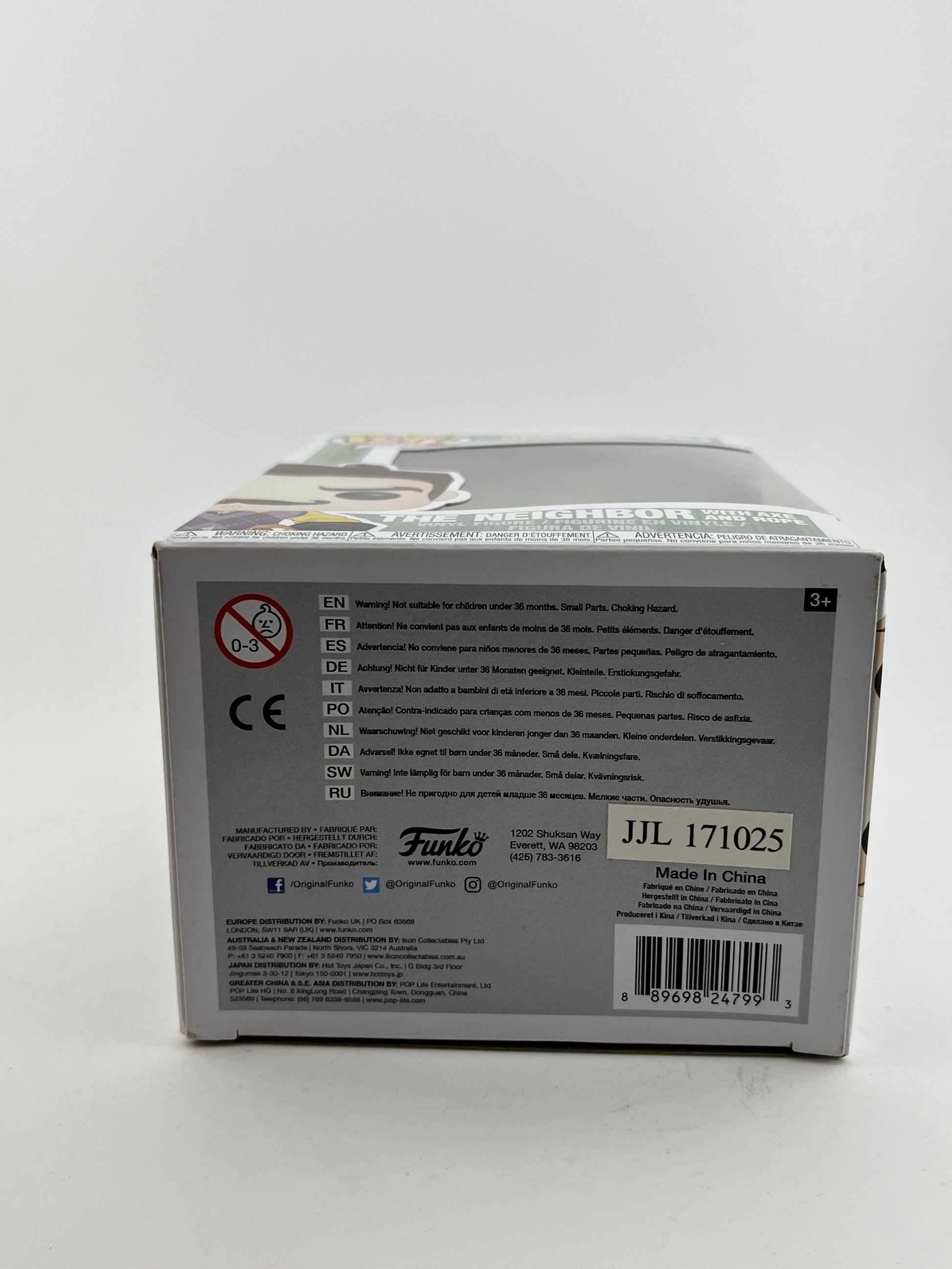 Funko POP! Games Hello Neighbour - The Neighbour With Rope and Axe #262 - Vinyl Collectable FRENLY BRICKS - Open 7 Days