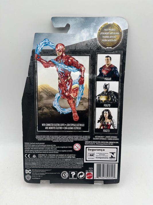 DC Comics Justice League Movie 2017 Battle Armor Flash 6” Figure Mattel FRENLY BRICKS - Open 7 Days
