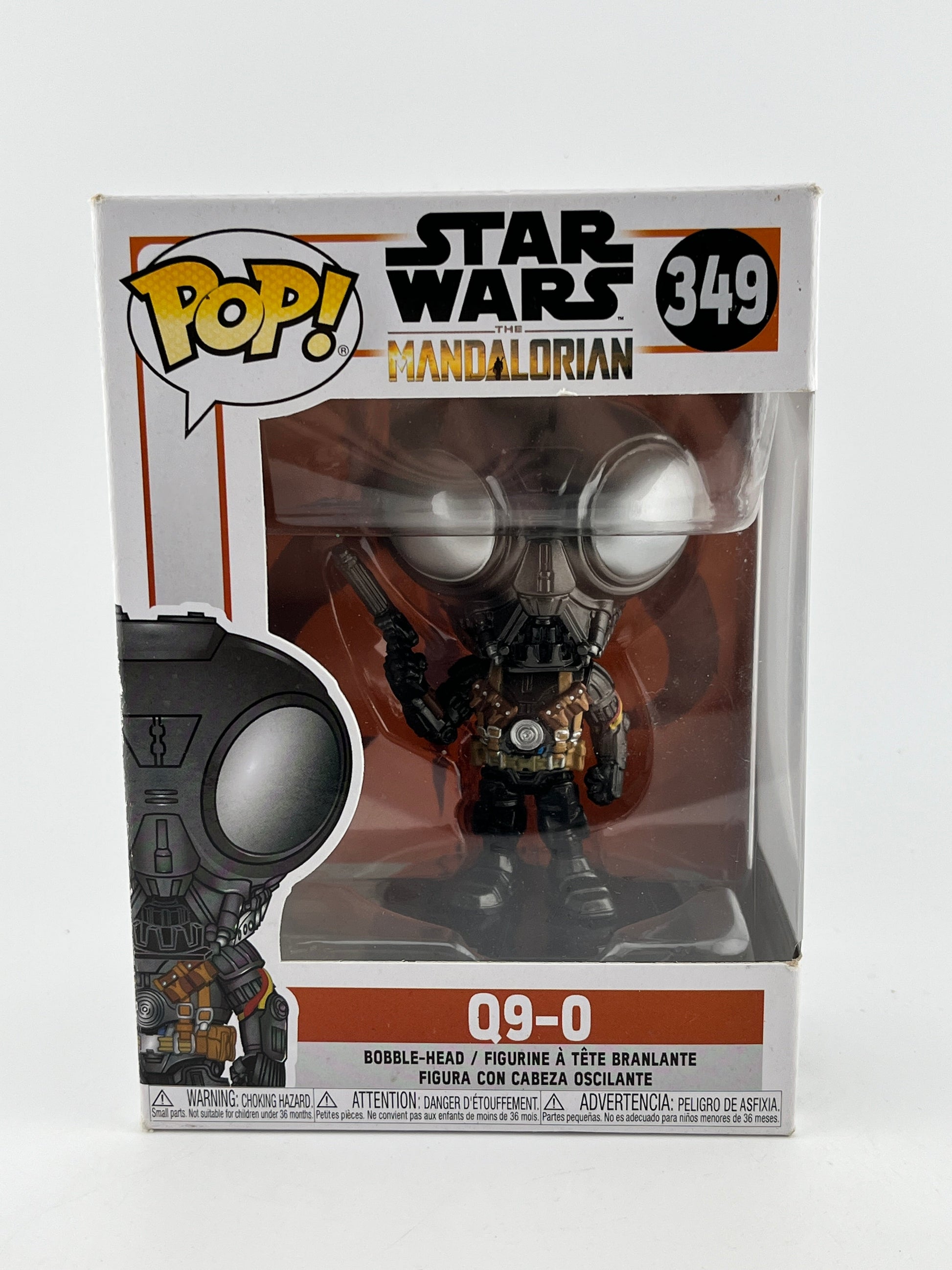 Funko POP! Star Wars The Mandalorian - Q9-0 #349 - Vinyl Collectable FRENLY BRICKS - Open 7 Days