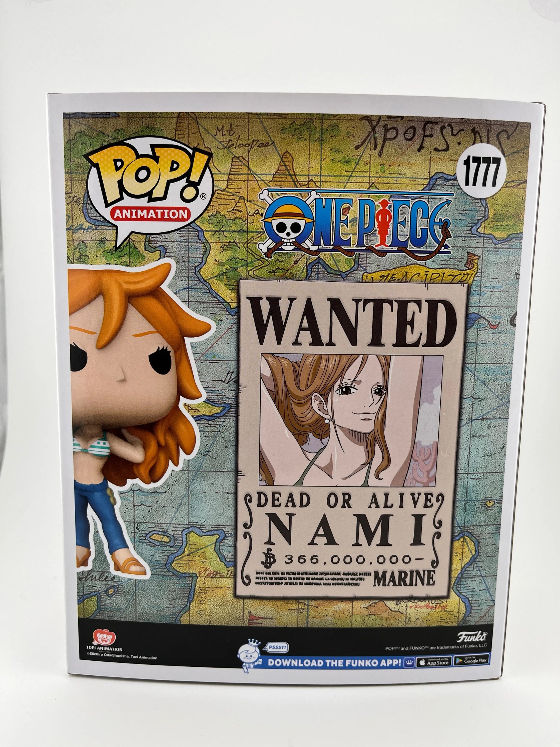 Funko POP! Animation One Piece Nami #1777 - Special Edition - Deluxe Vinyl FRENLY BRICKS - Open 7 Days