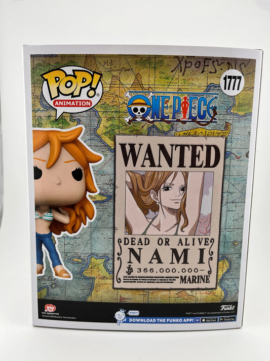 Funko POP! Animation One Piece Nami #1777 - Special Edition - Deluxe Vinyl FRENLY BRICKS - Open 7 Days