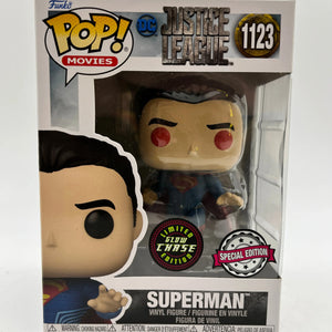 Funko POP! Movies DC Justice League Superman # 1123 Glow Chase Special Edition FRENLY BRICKS - Open 7 Days