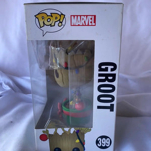 Funko POP! Groot #399 - Christmas - Guardians of the Galaxy - Marvel - FRENLY BRICKS - Open 7 Days