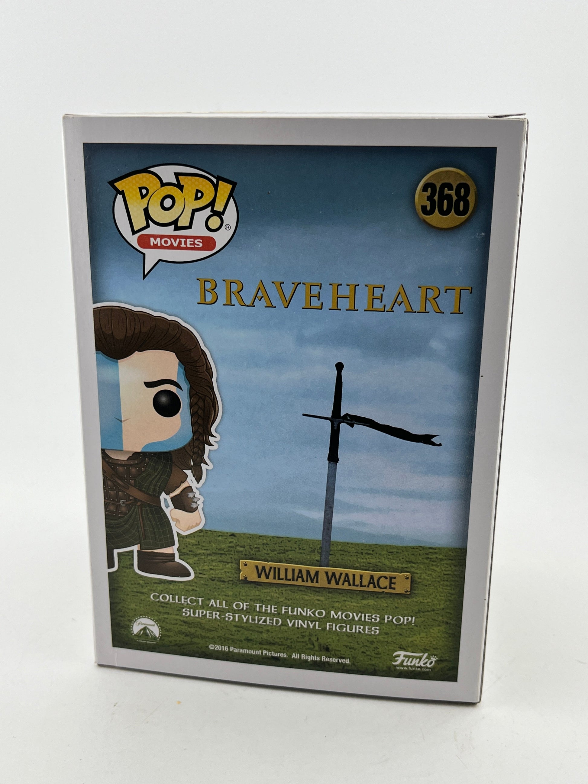 Funko POP! Movies Braveheart - William Wallace (Bloody) #368 - Vinyl Collectable FRENLY BRICKS - Open 7 Days