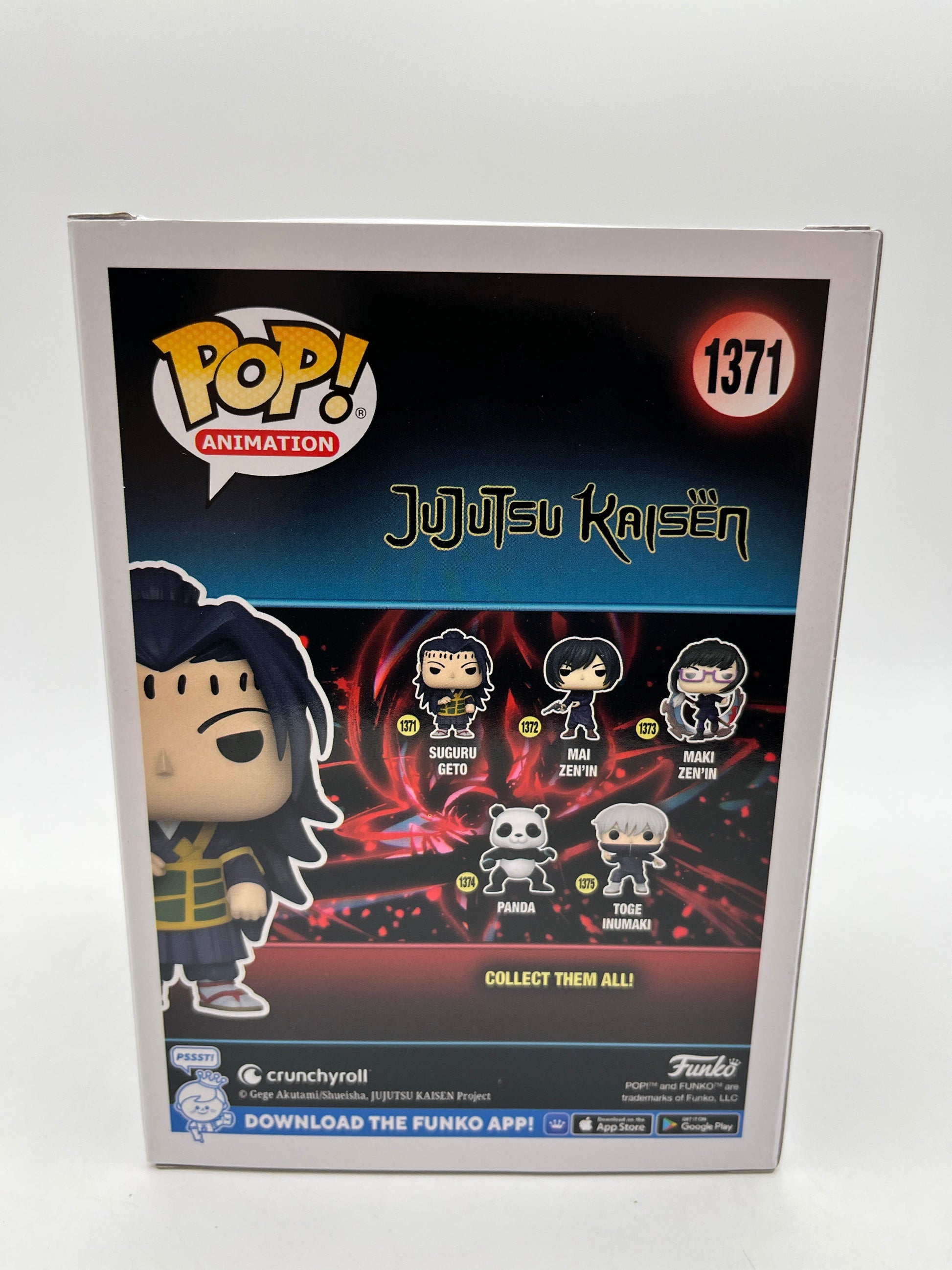 Funko POP! Animation JuJutsu Kaisen - Suguru Geto #1371 - Vinyl Collectable FRENLY BRICKS - Open 7 Days