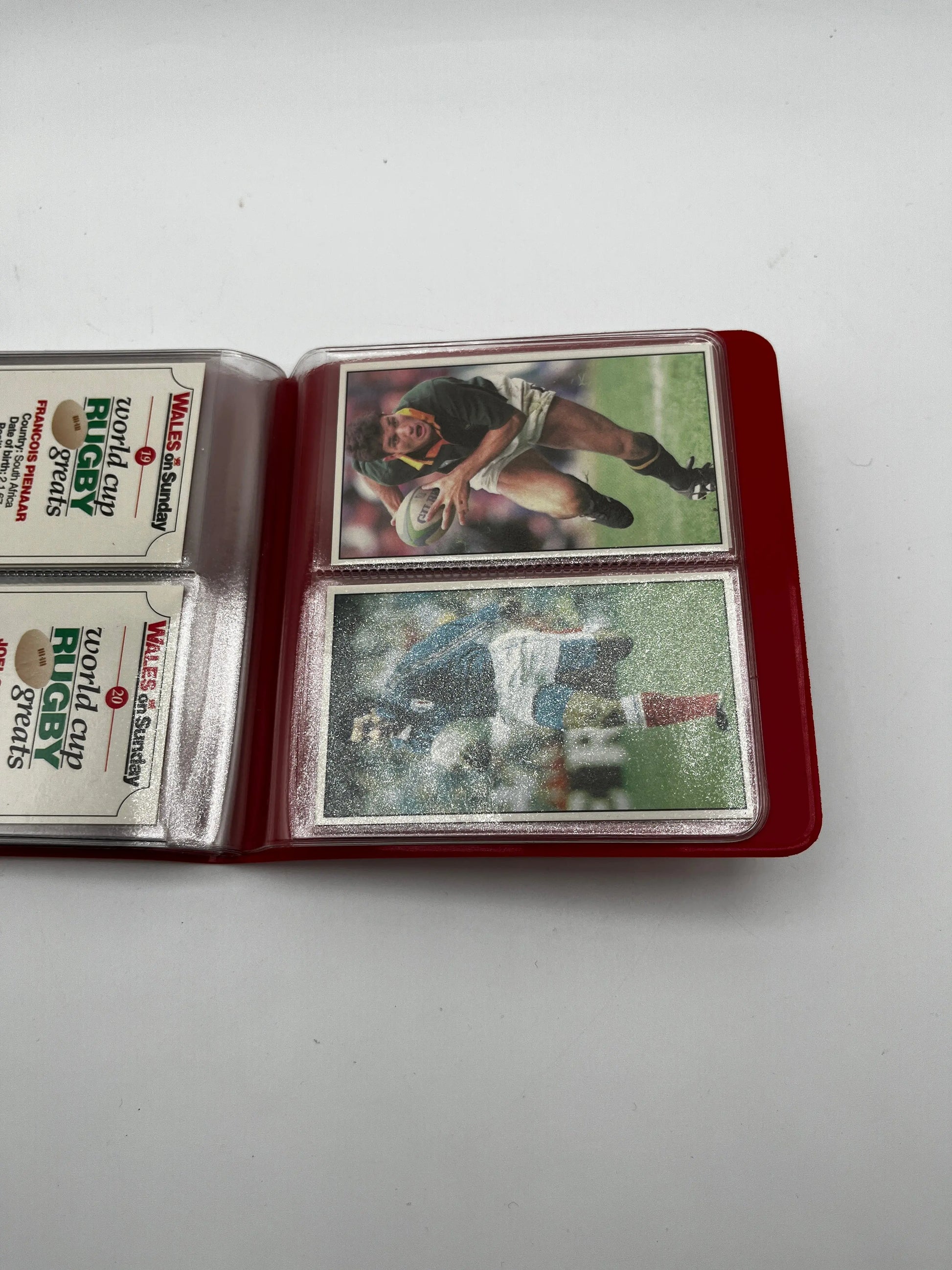 Swalec Wales on Sunday World Cup Rugby Greats 22 card set FRENLY BRICKS - Open 7 Days