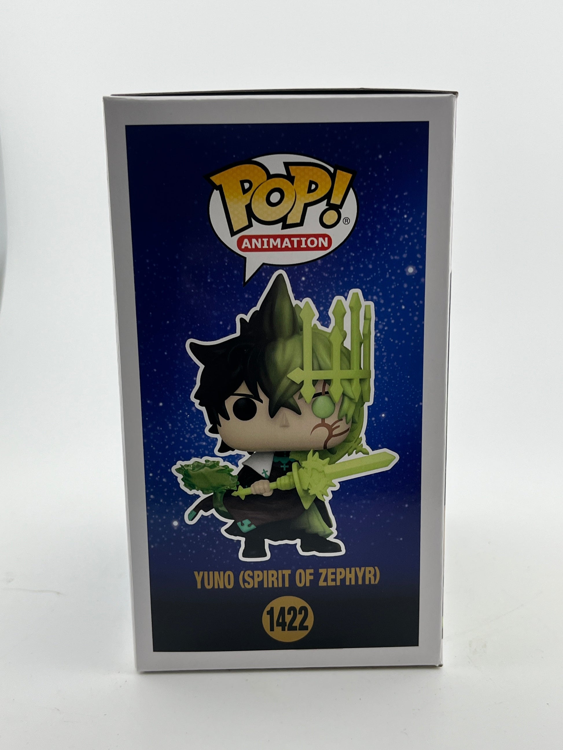 Funko POP! Animation Black Clover - Yuno (Sprit Of Zephyr) #1422 - Glow Special Edition FRENLY BRICKS - Open 7 Days
