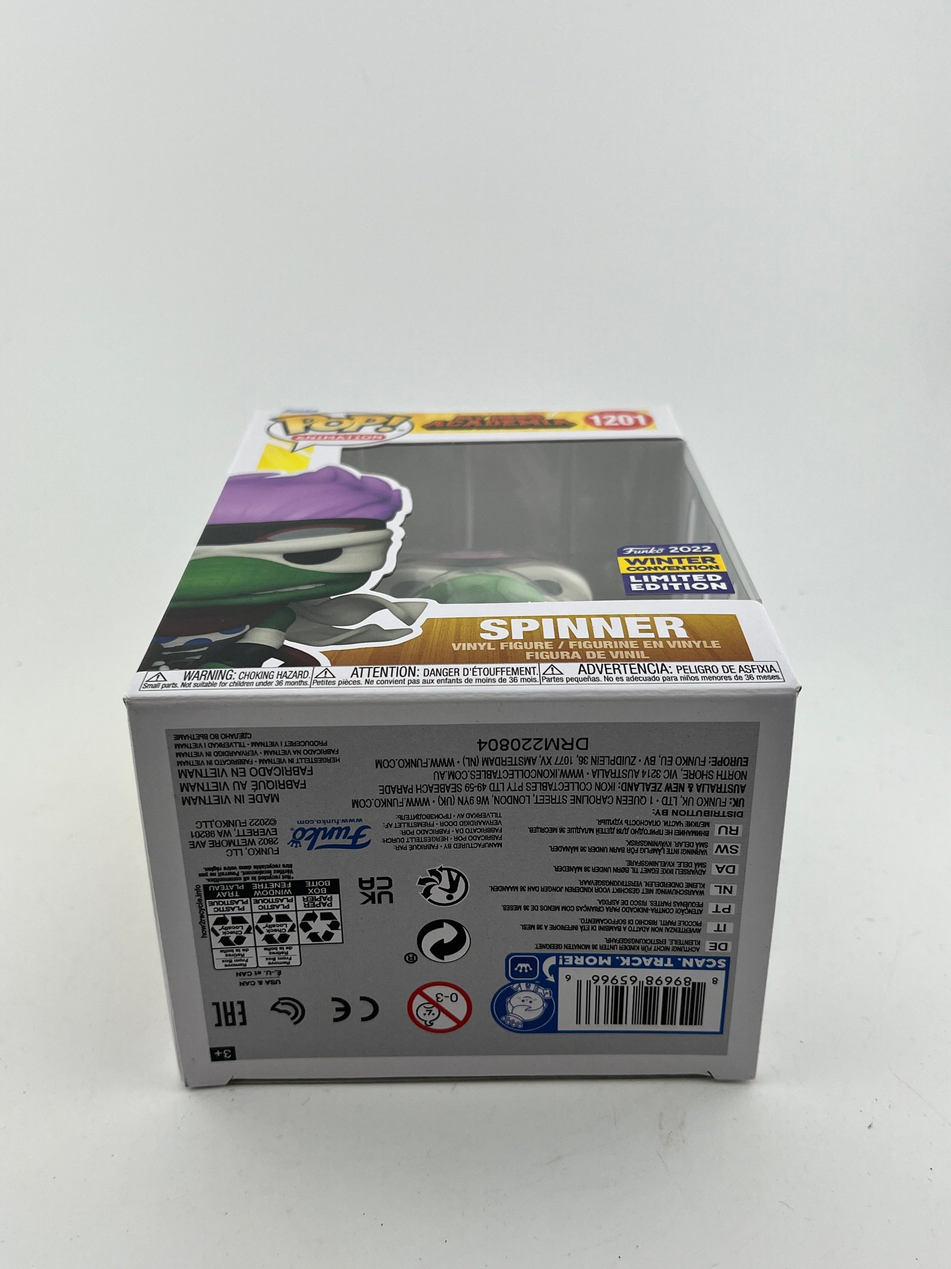 Funko POP! Animation My Hero Academia - Spinner #1201 - 2022 Winter Convention Limited Edition FRENLY BRICKS - Open 7 Days