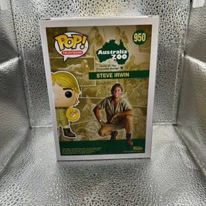 Funko POP Television - Australia Zoo - Steve Irwin #950 FRENLY BRICKS - Open 7 Days