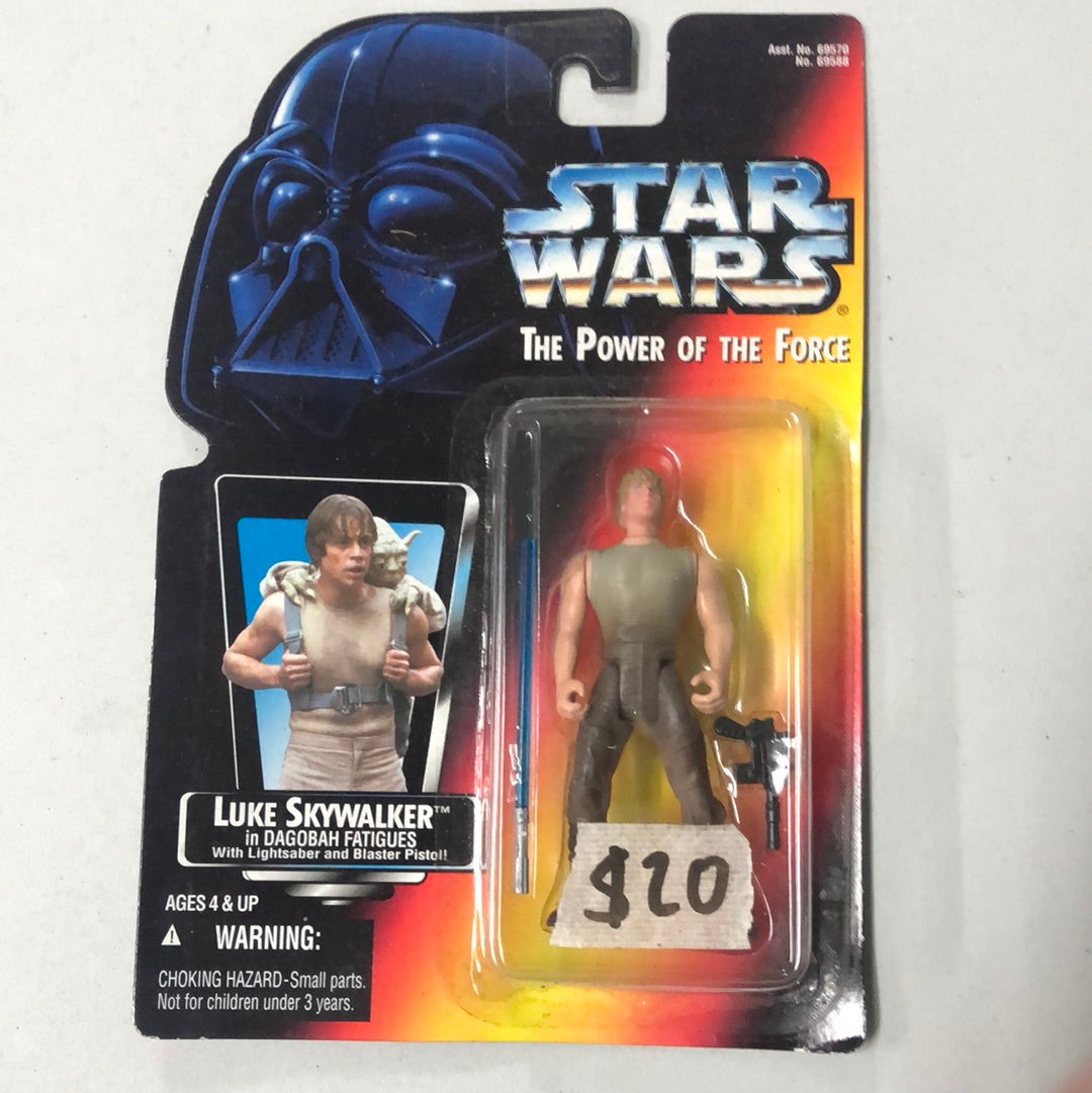 1995 Kenner | Star Wars - The Power of the Force | Luke Skywalker | Figure FRENLY BRICKS - Open 7 Days