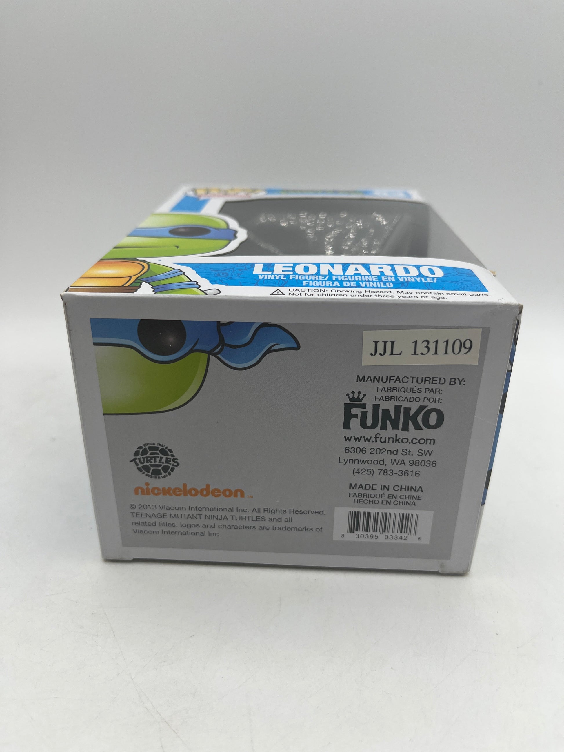 Funko POP! Television Teenage Mutant Ninja Turtles - Leonardo #63 Vinyl Figure FRENLY BRICKS - Open 7 Days