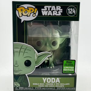 Funko POP! Star Wars - Yoda #124 - 2021 Limited Edition FRENLY BRICKS - Open 7 Days