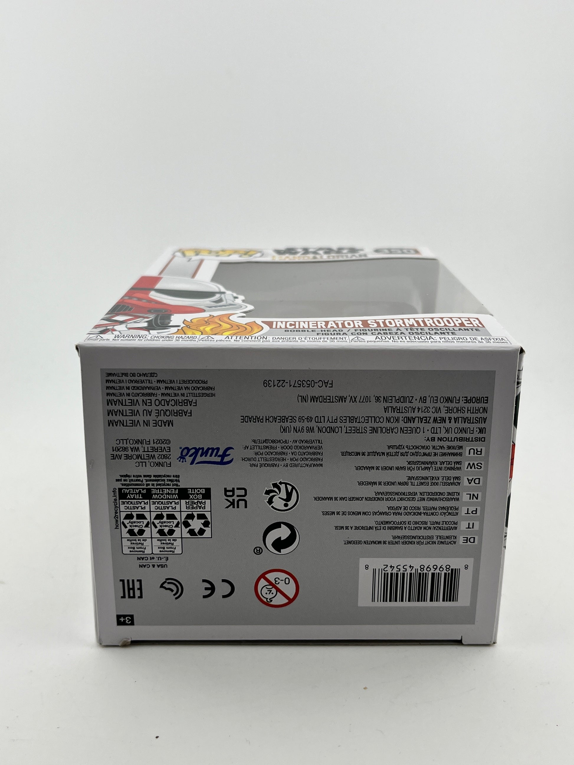 Funko POP! The Mandalorin- Incinerator Stormtrooper #350 - Vinyl Collectable FRENLY BRICKS - Open 7 Days