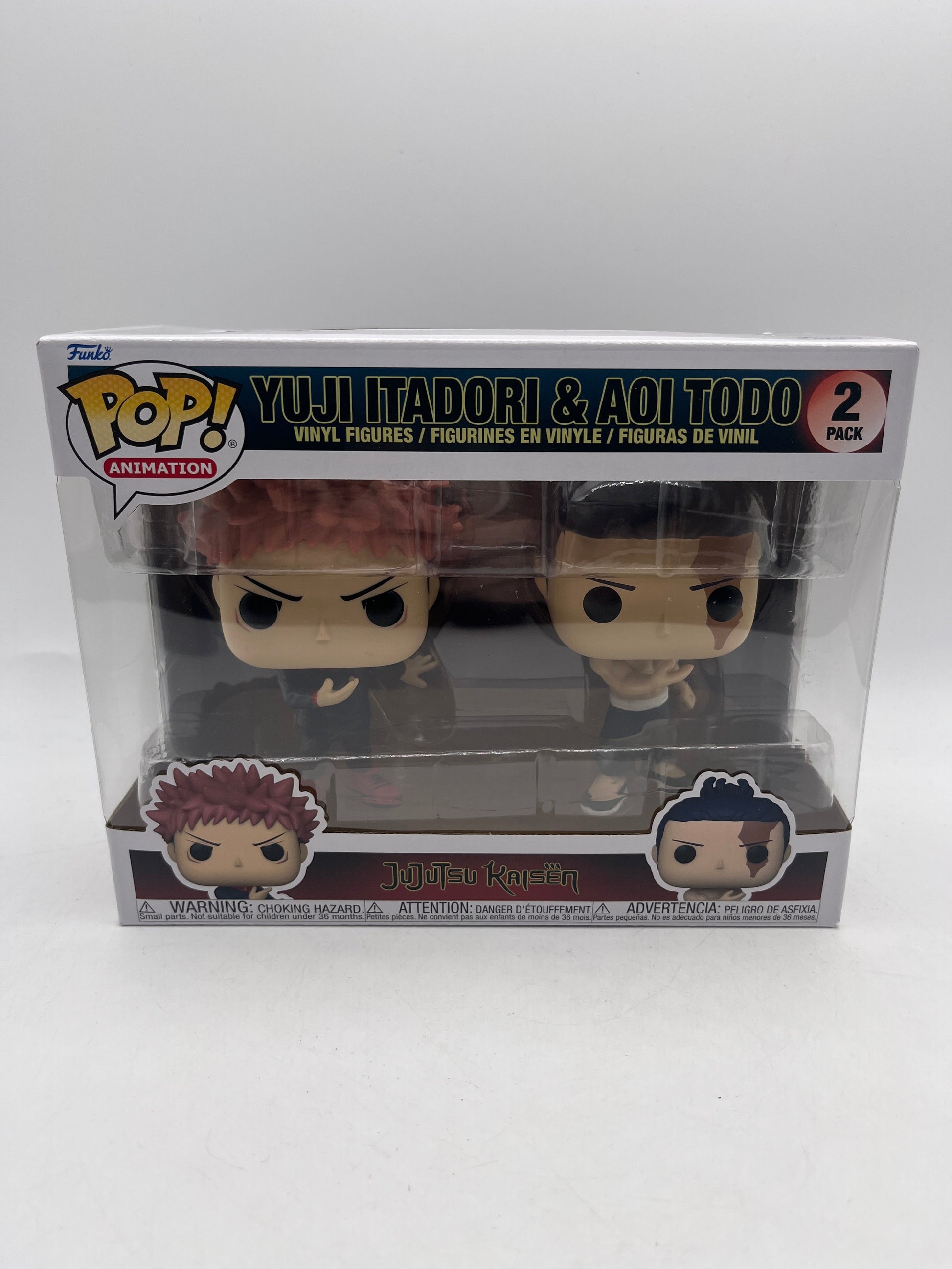 Funko Pop! Vinyl Jujutsu Kaisen Yuji Itadori & Aoi Todo 2Pack +combinedshipping FRENLY BRICKS - Open 7 Days