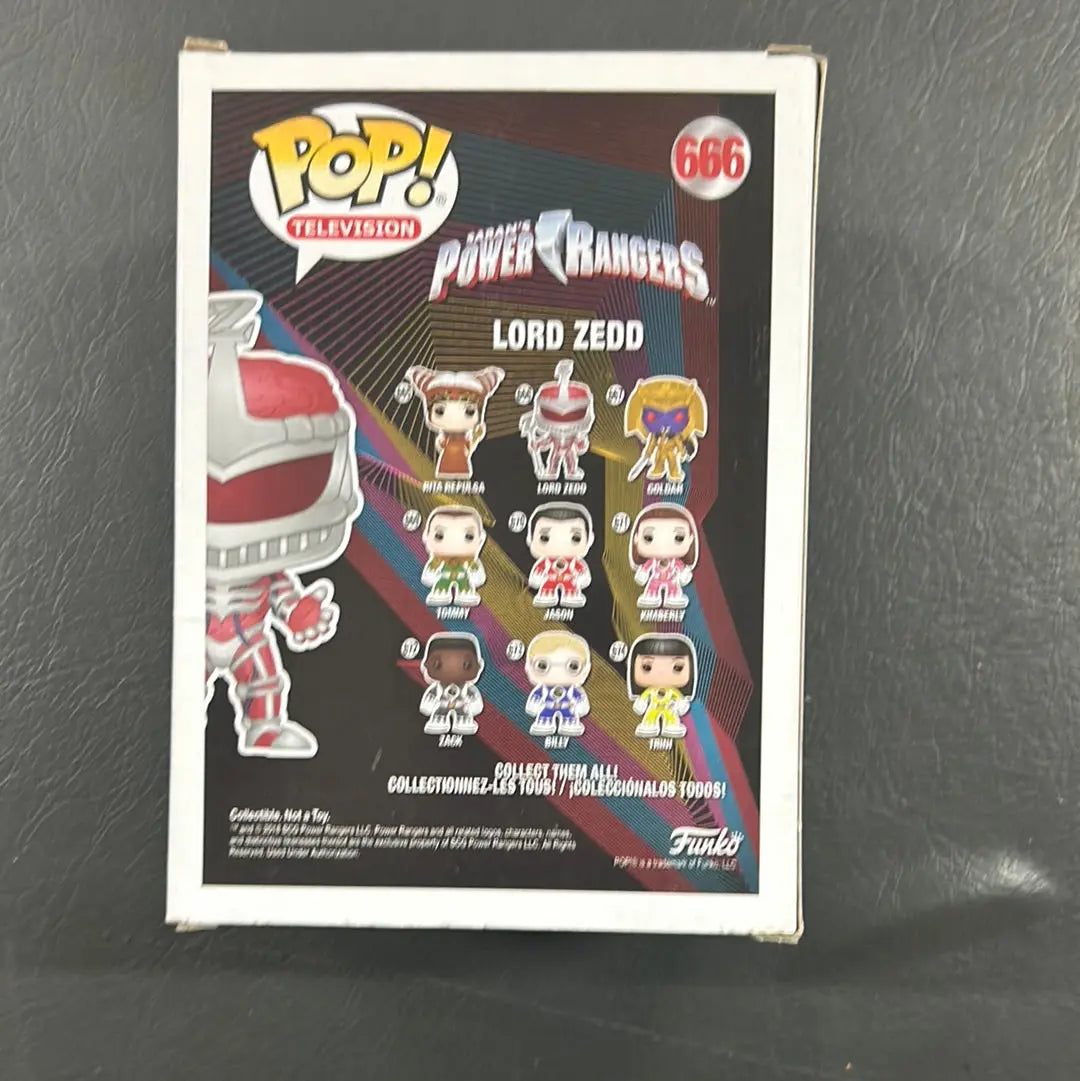 Lord Zedd #666 - Power Rangers 25 Years - POP! FRENLY BRICKS - Open 7 Days