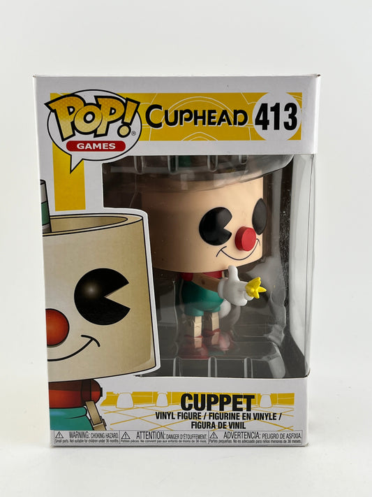 Funko POP! Games Cuphead - Cuppet #414 - Vinyl Collectable FRENLY BRICKS - Open 7 Days