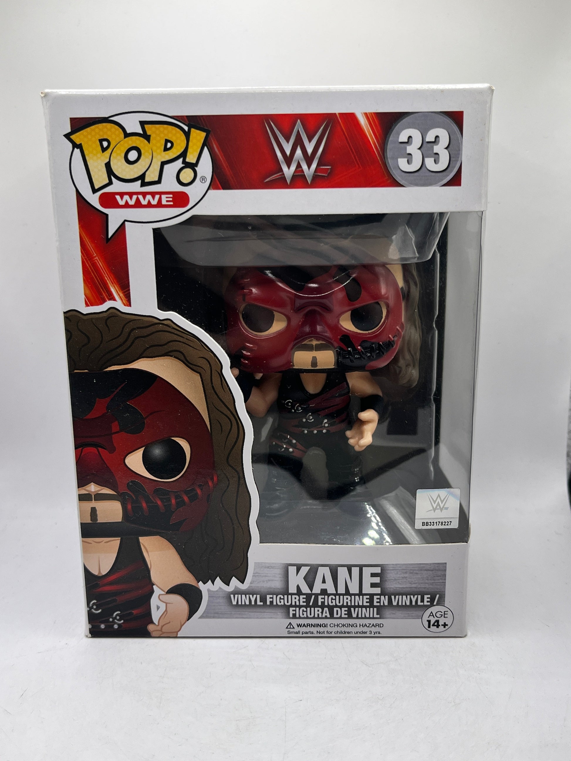 Funko POP! WWE - Kane #33 - Vinyl Collectable FRENLY BRICKS - Open 7 Days