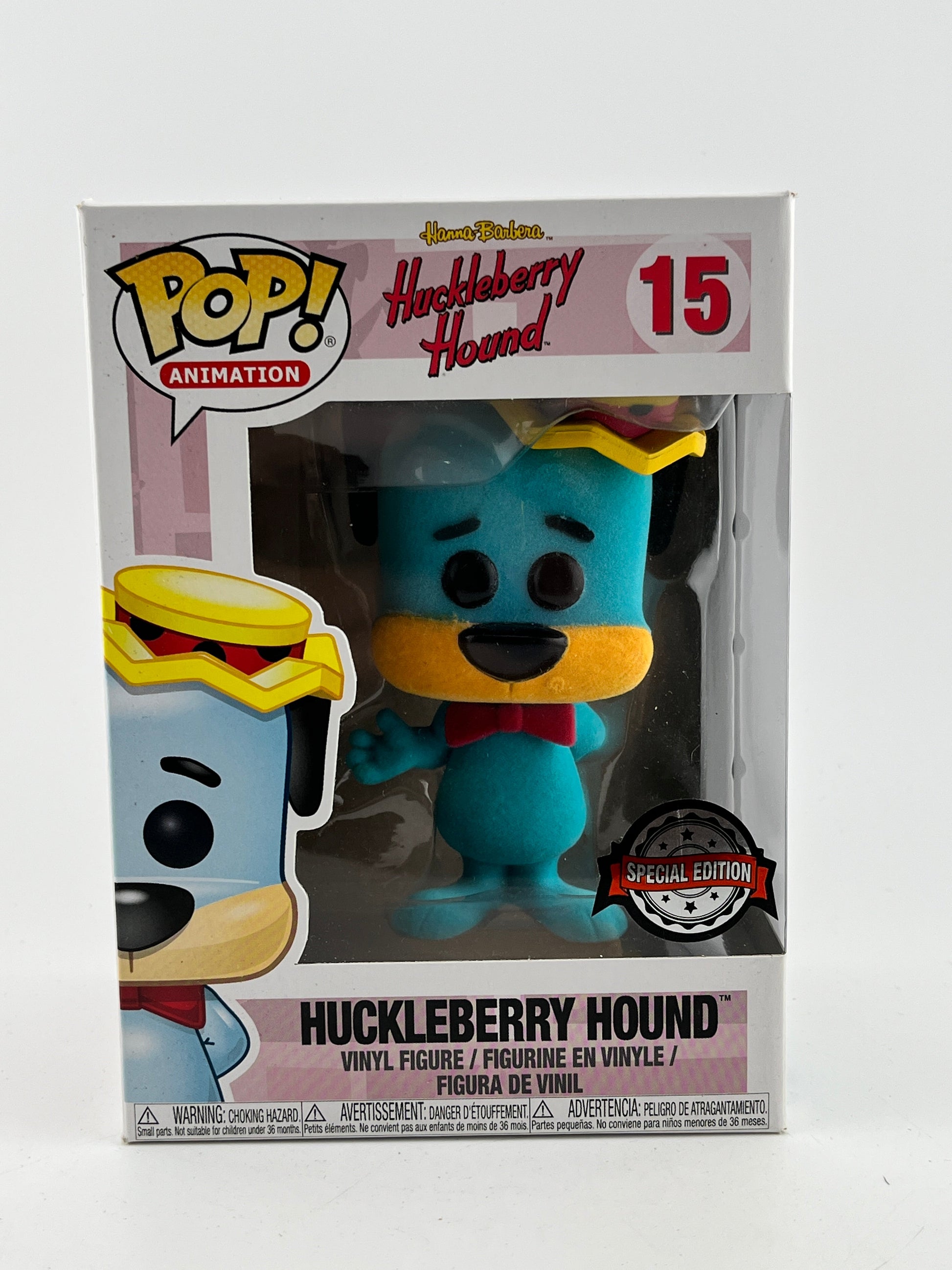Funko POP! Animation Warner Bros. - Huckleberry Hound #15 - Flocked - Vinyl Collectable FRENLY BRICKS - Open 7 Days