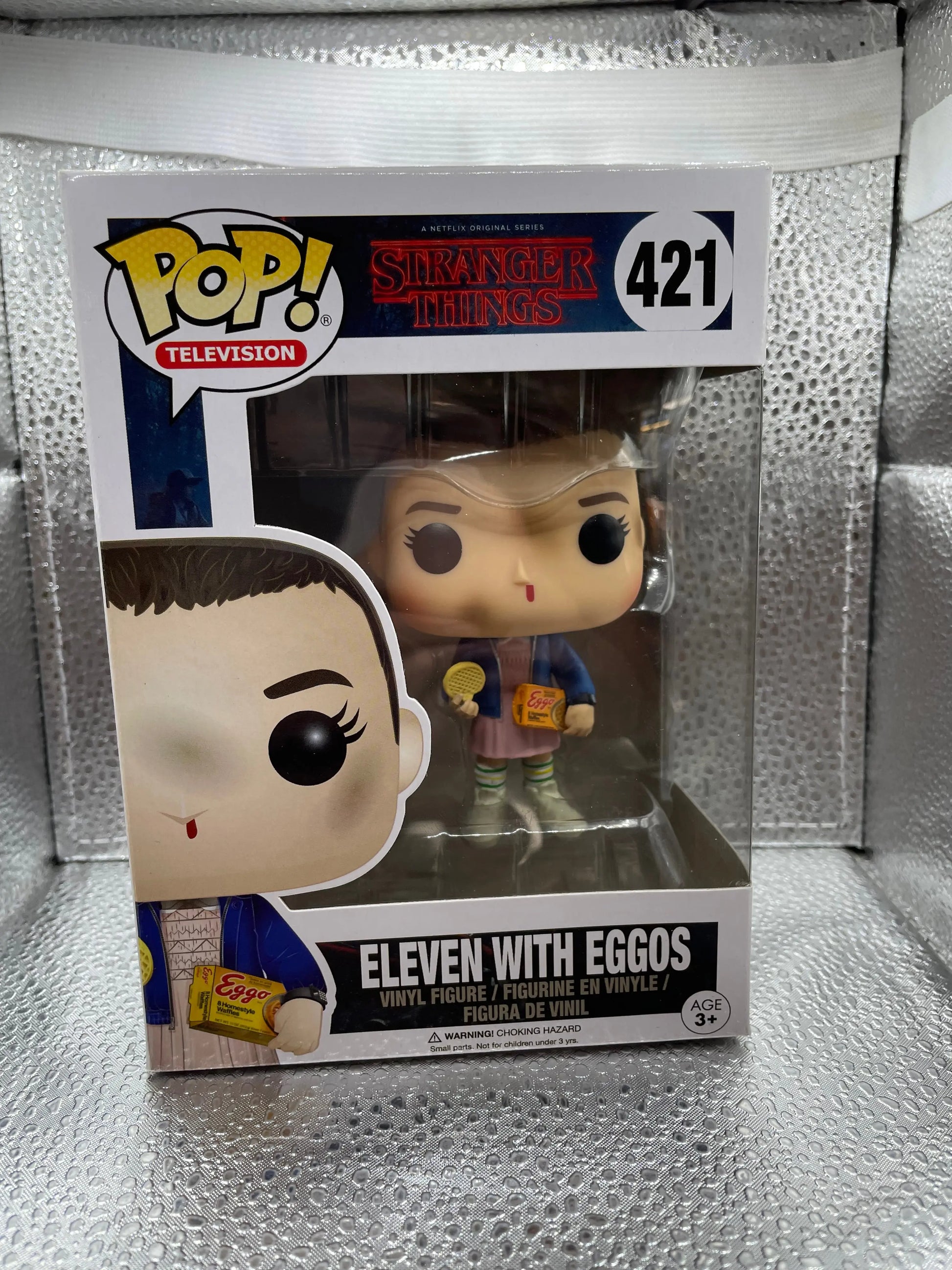 Eleven with Eggos 421 ~ Stranger Things ~ Funko Pop Vinyl ~ Netflix Television FRENLY BRICKS - Open 7 Days