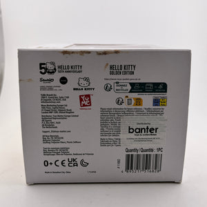 Hello Kitty DZNR Golden Edition Collectible -  New 50th Anniversary FRENLY BRICKS - Open 7 Days