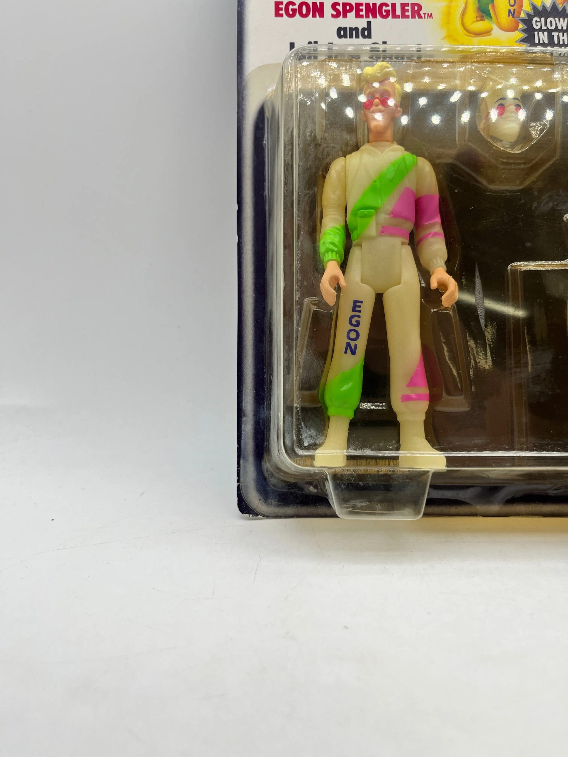 Kenner The Real Ghostbusters: Ecto-Glow Heroes - Egon Spengler and Jail Jaw - Sealed FRENLY BRICKS - Open 7 Days image 5