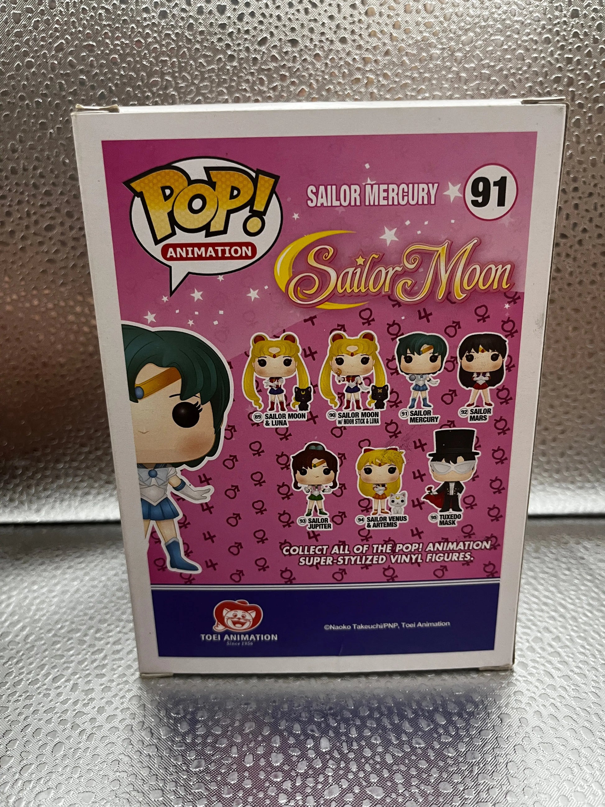 Funko Pop Animation Sailor Moon Sailor Mercury #91 FRENLY BRICKS - Open 7 Days