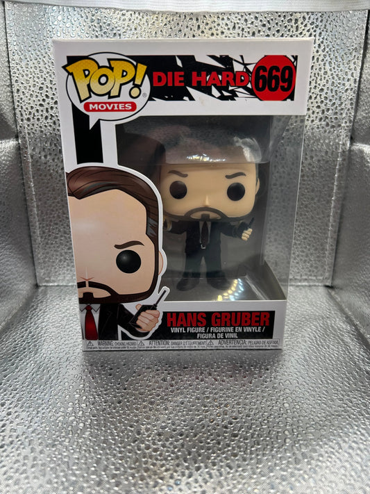 Funko Pop Vinyl #669 Hans Gruber FRENLY BRICKS - Open 7 Days