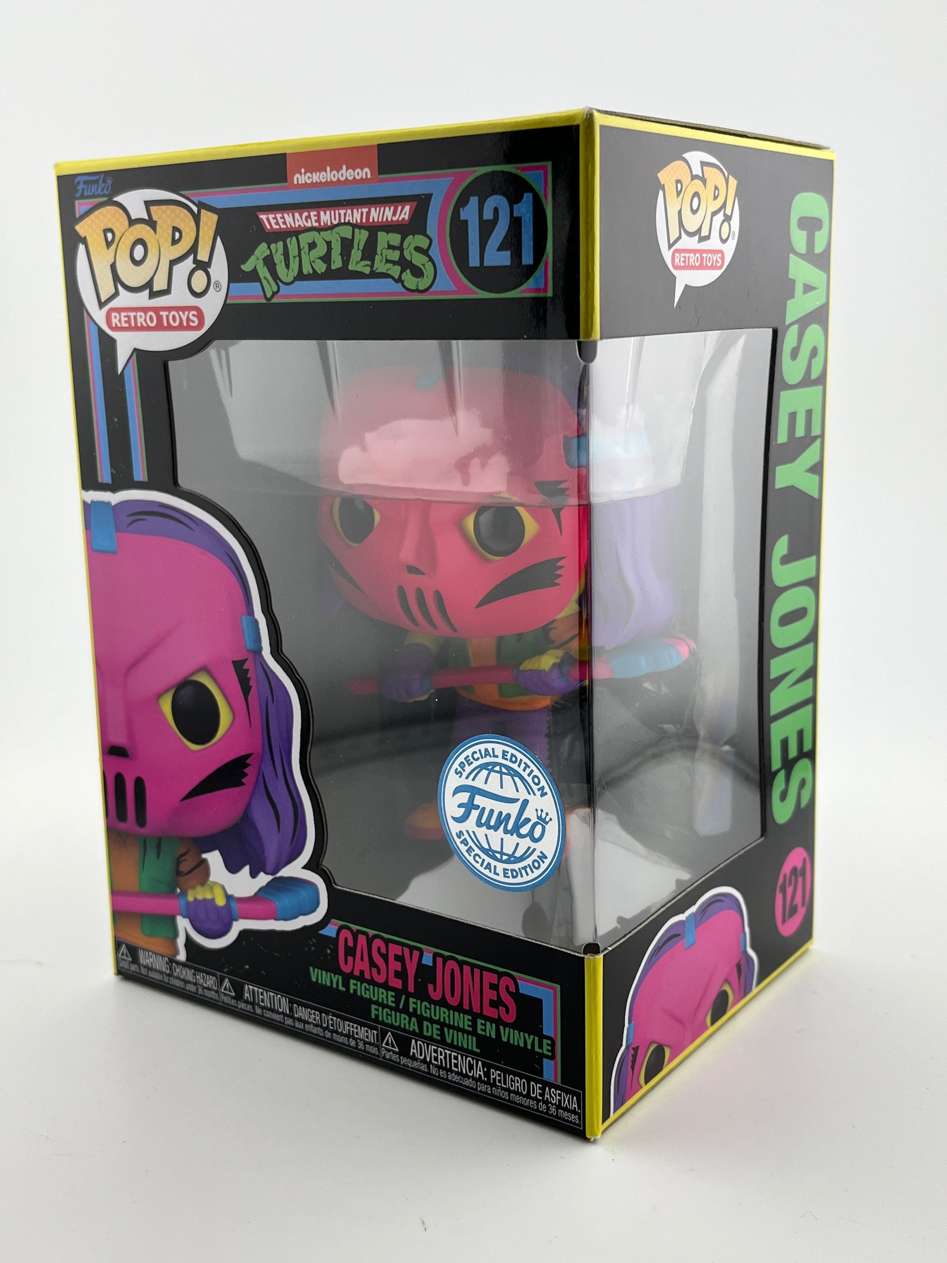 Funko POP! Retro Toys Teenage Mutant Ninja Turtles - Casey Jones #121 - Special Edition FRENLY BRICKS - Open 7 Days